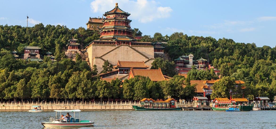 View of the Summer Palace from Kunming Lake
