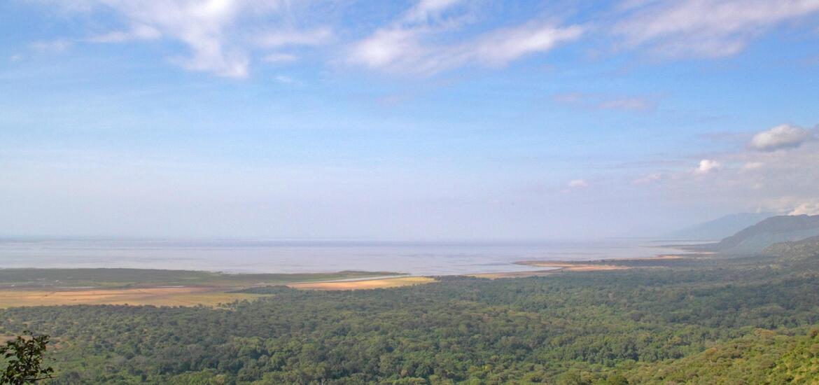 View of Lake Manyara National Park, Tanzania