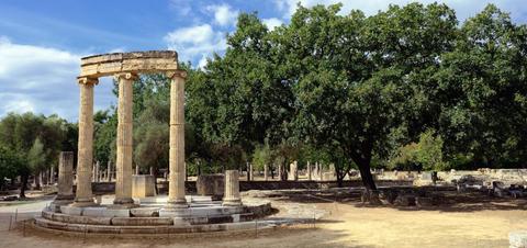 Olympia, Greece Roman ruins in Olympia, Greece